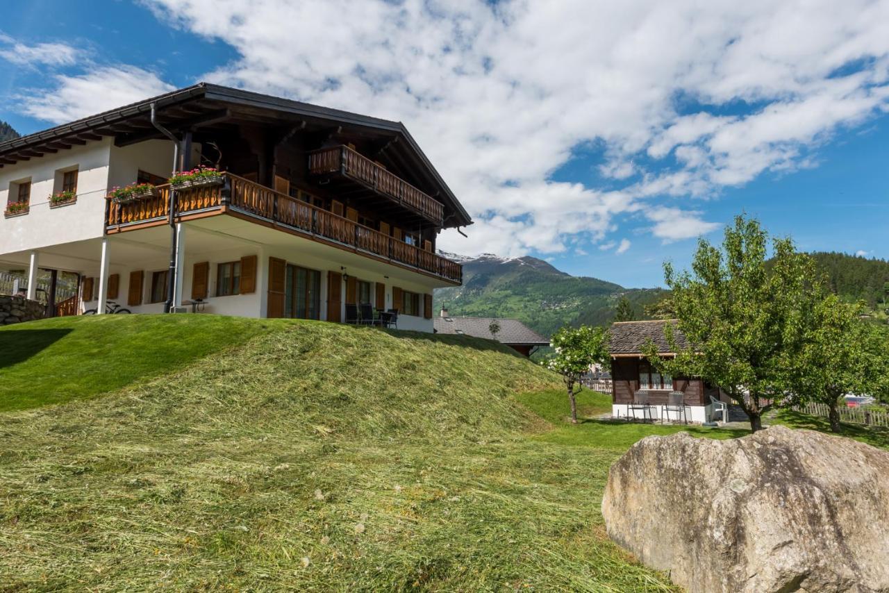 Chalet Sunnegga Fiesch Eksteriør bilde